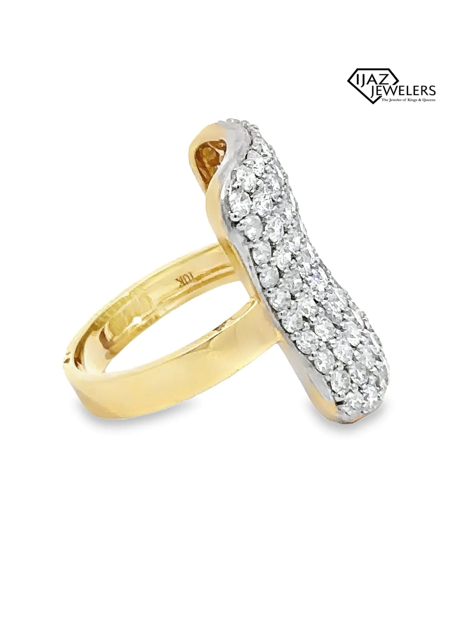 10K Gold 3.02 CTW Diamond Ladies Ring