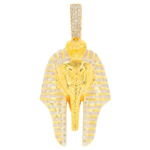 10KY 0.60CTW DIAMOND PHARAOH PENDANT