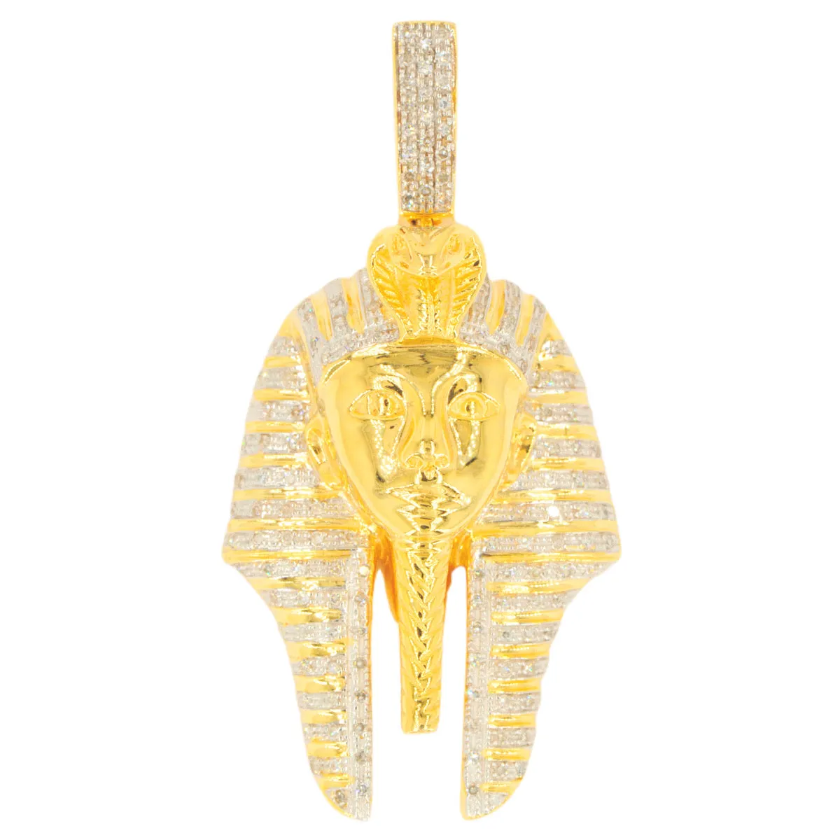 10KY 0.60CTW DIAMOND PHARAOH PENDANT