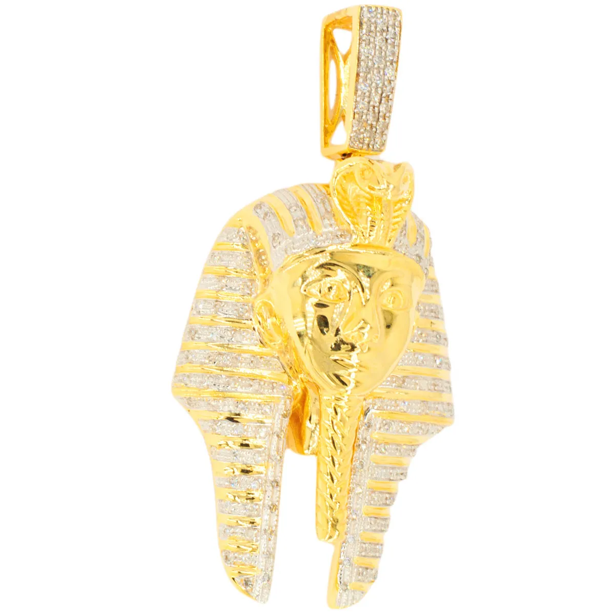 10KY 0.60CTW DIAMOND PHARAOH PENDANT