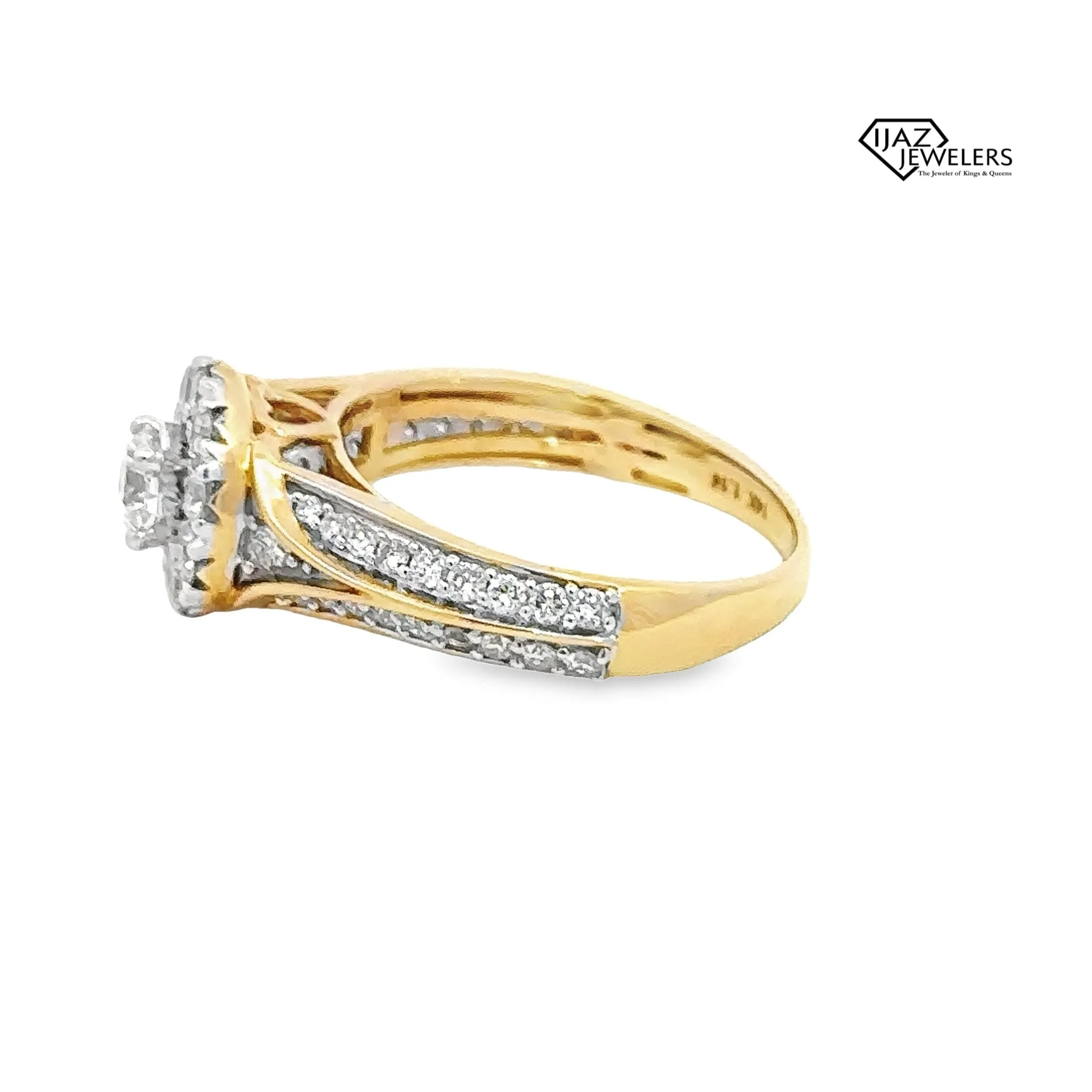 14K Gold 1.14 CTW Diamond Ring
