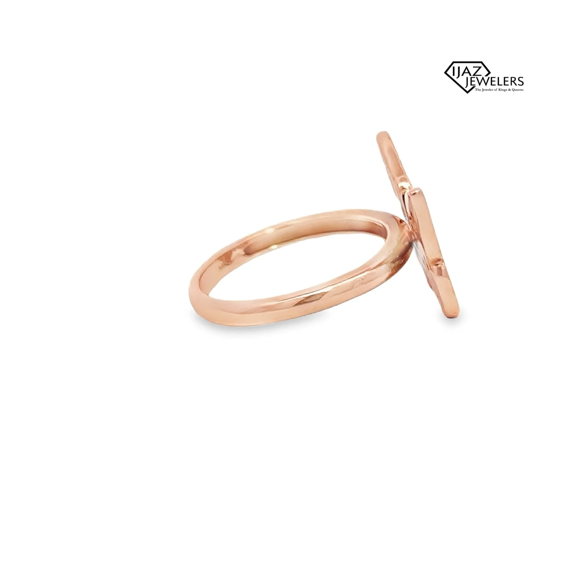 14K Rose Gold 0.38 CTW Diamond Butterfly Ring
