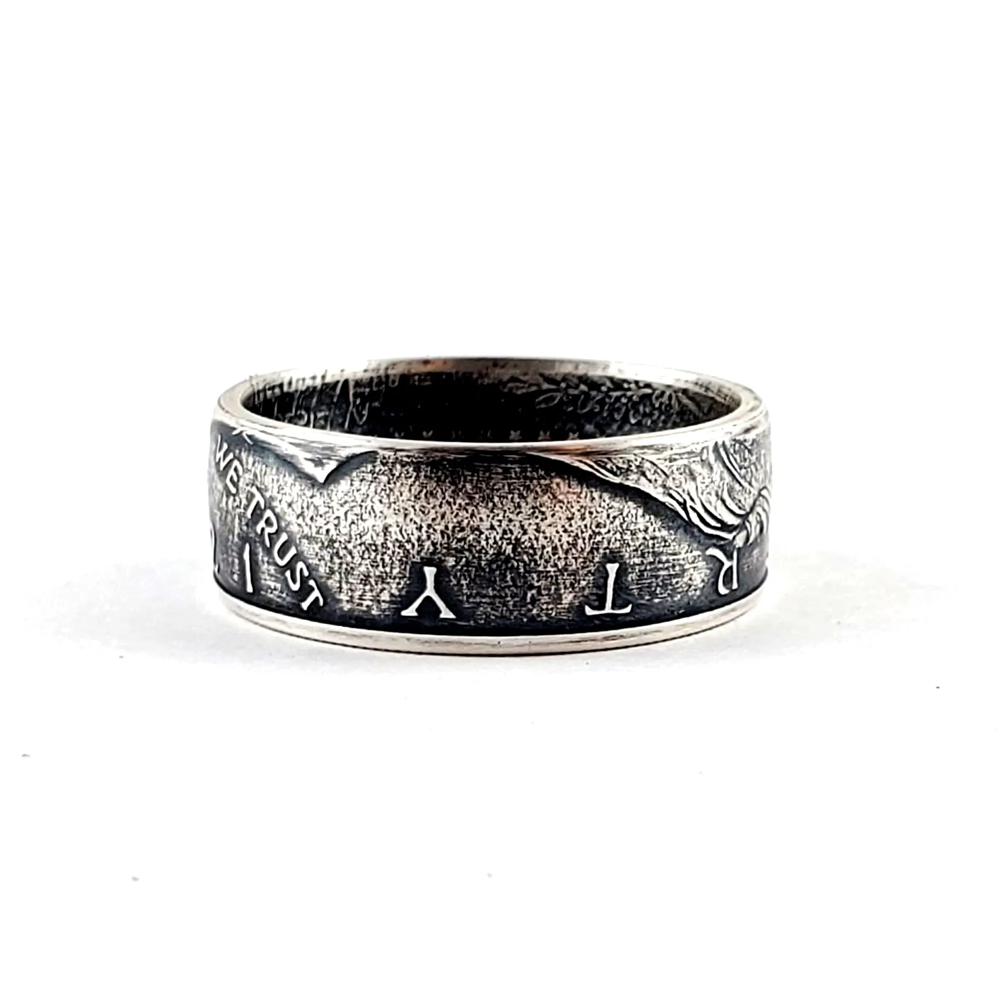 99% Fine Silver 2021 Kennedy Half Dollar Ring