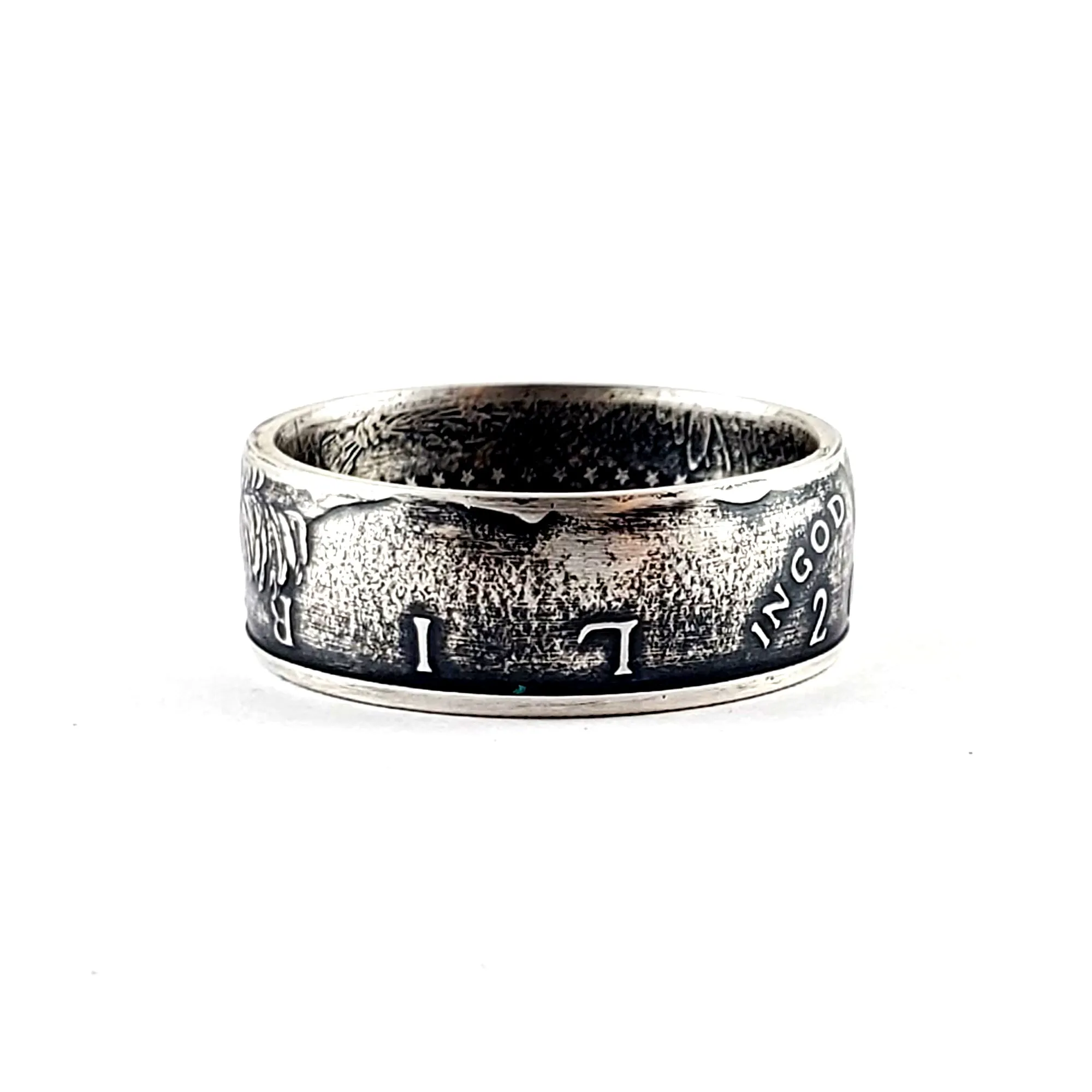 99% Fine Silver 2021 Kennedy Half Dollar Ring