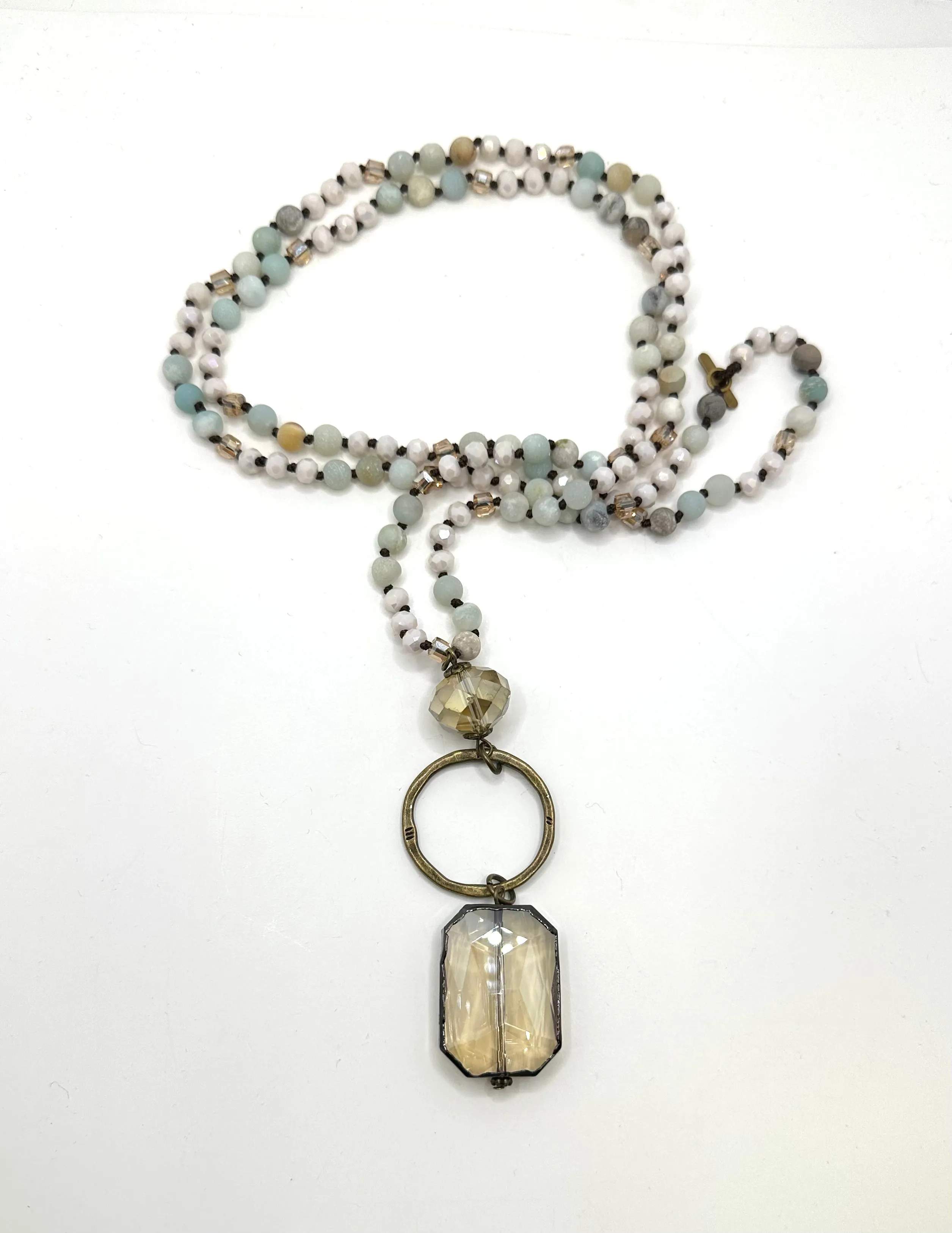 Amazonite Beaded Necklace