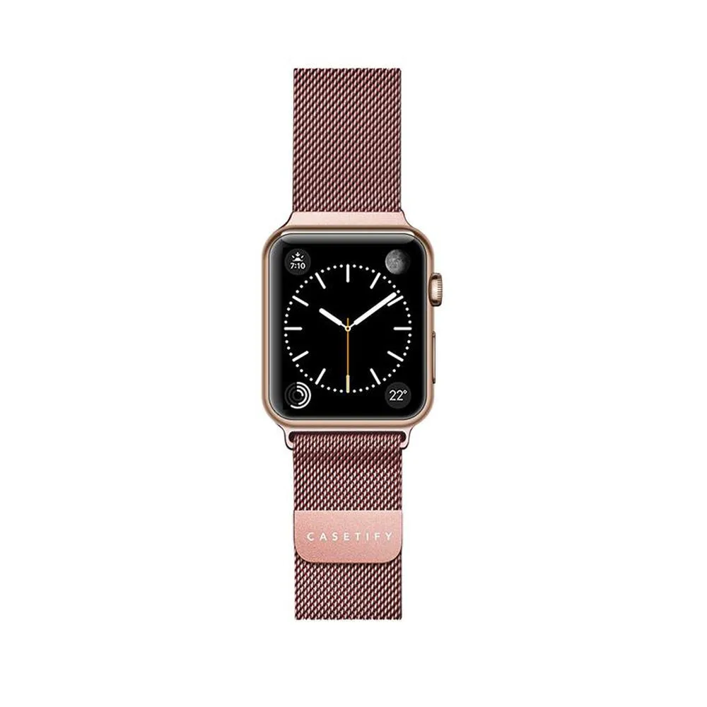 CASETIFY Apple Watch Band Stainless Steel for All Series 38-41mm Aluminium Gold  (Apple Watch sold separately)