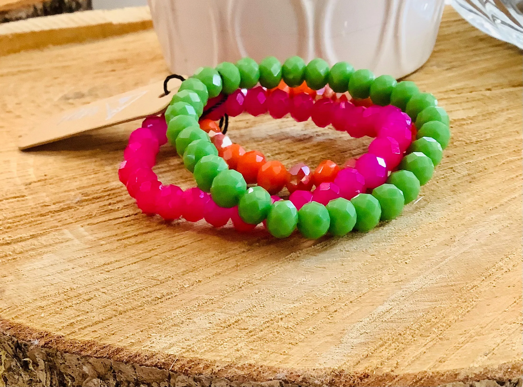Cluster Gem Bracelets