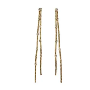Diamond Dotted Earrings