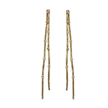 Diamond Dotted Earrings