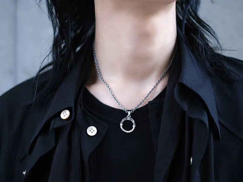 Galaxy Chain : Circle Top Pendant