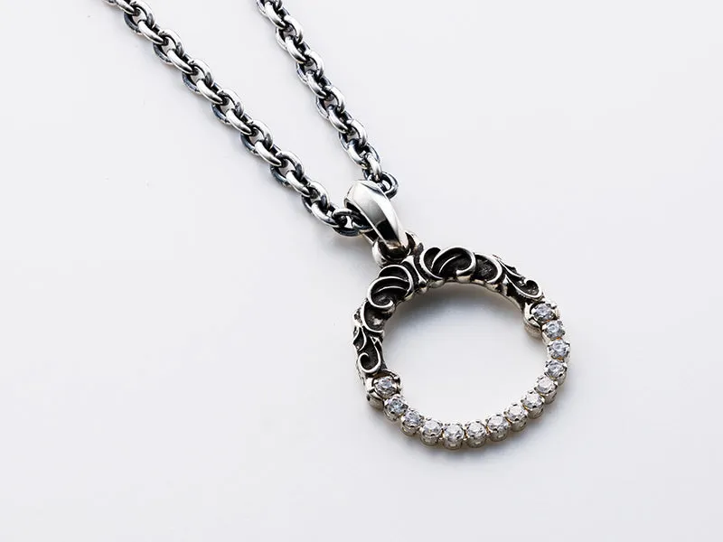 Galaxy Chain : Circle Top Pendant