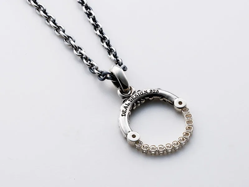 Galaxy Chain : Circle Top Pendant