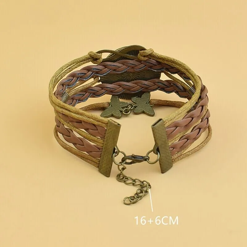 WWJD Bible Verse Rope Bracelet